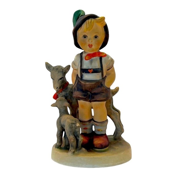 Hummel Other - M.J.HUMMEL Little Goat Herder Antique Collectible Little boy and goats Figurine